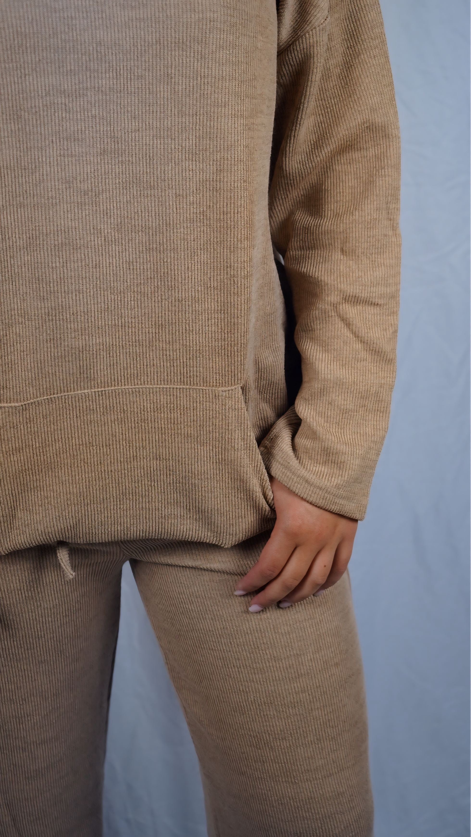RIBBED SWEATPANTS