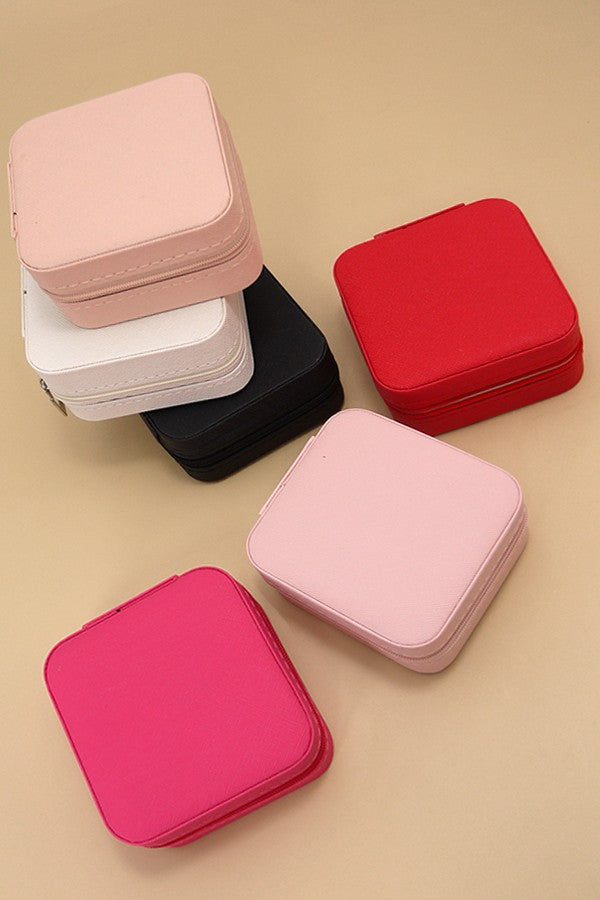 JEWELRY ORGANIZER TRAVEL BOX CASE