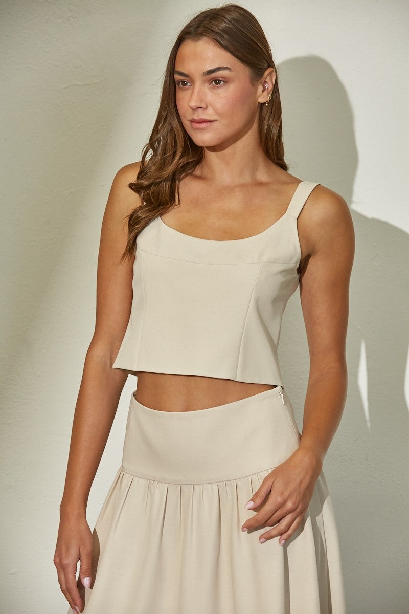 SCOOP NECK CAMI