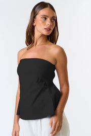 STRAPLESS TOP