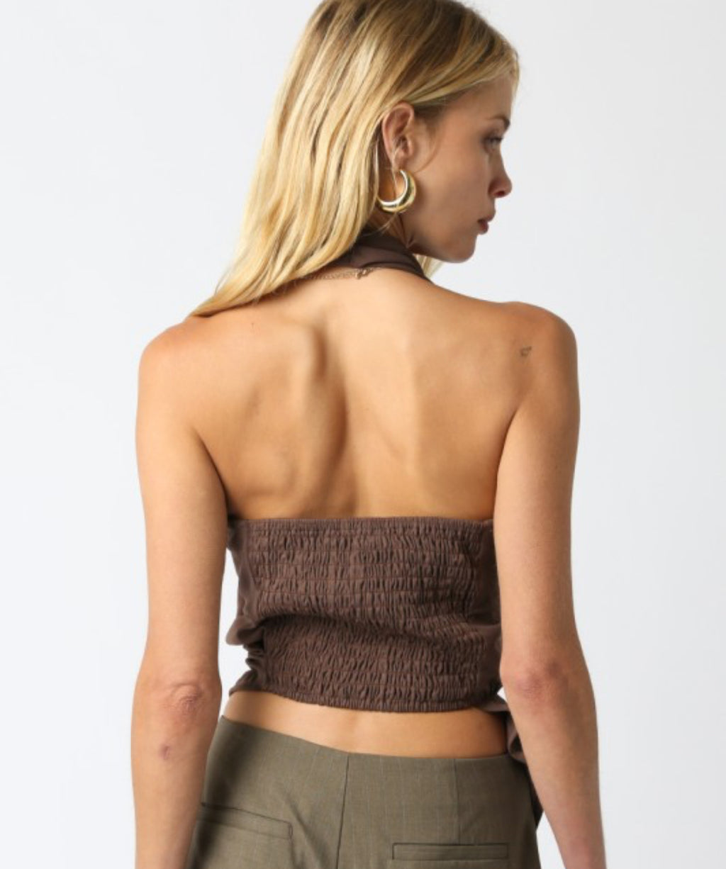 ARIA HALTER TOP