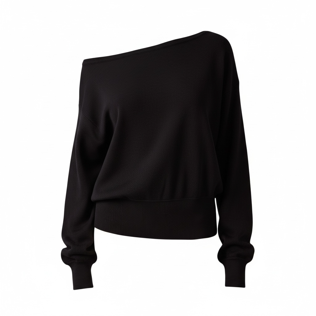 OFF SHOULDER SWEATER