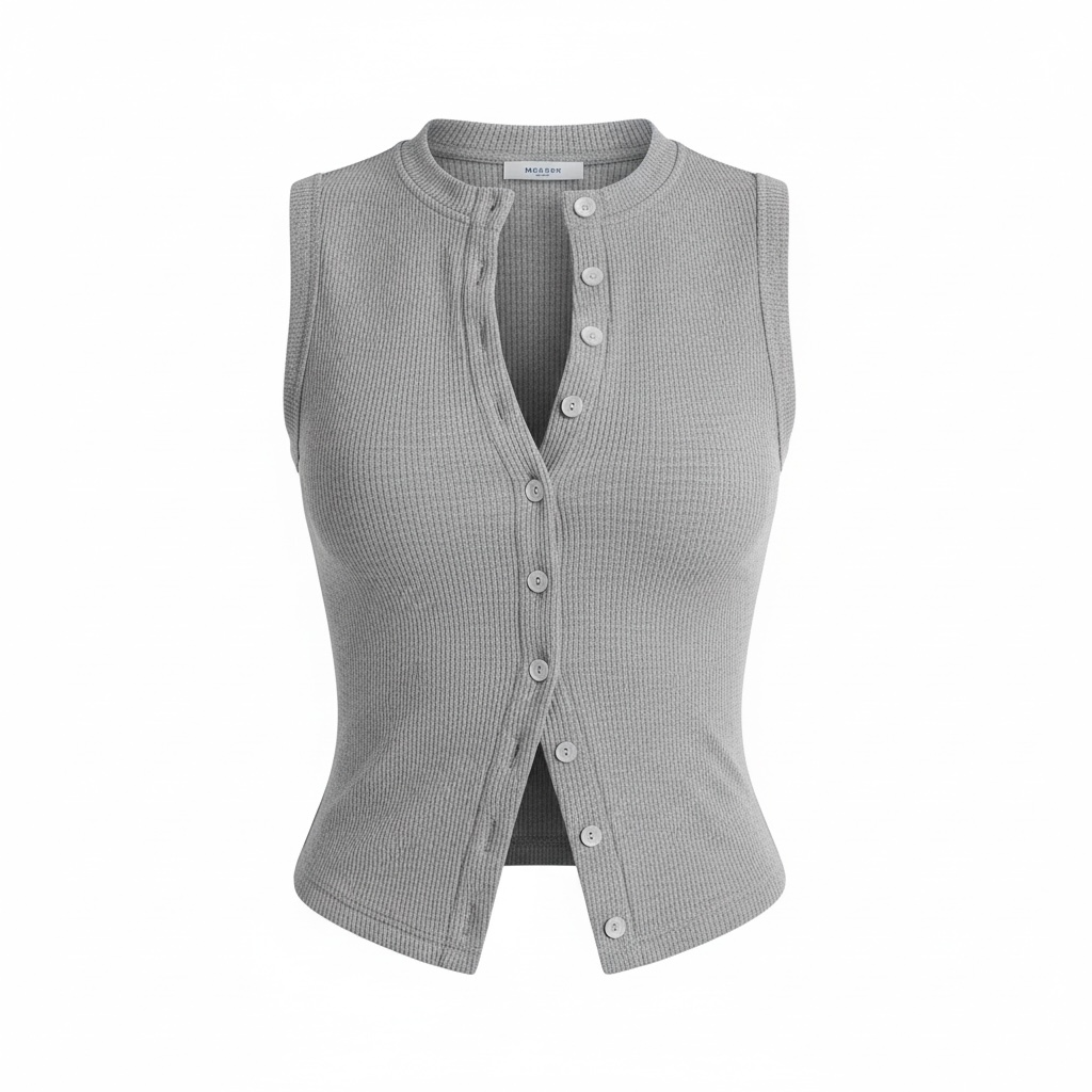 FITTED BUTTON DOWN CAMI
