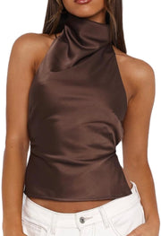 BACKLESS HALTER