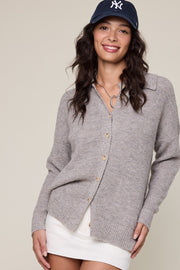 COLLAR CARDIGAN